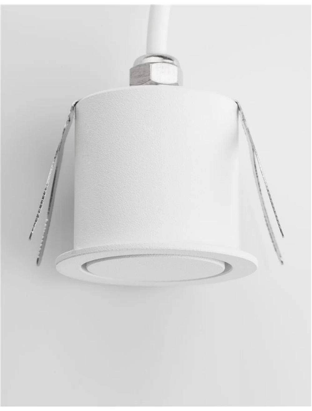 Spot incastrat pentru scari din Aluminiu Alb H4.3xL4.4cm IP20 2.5W 700lm 3000k NATAL