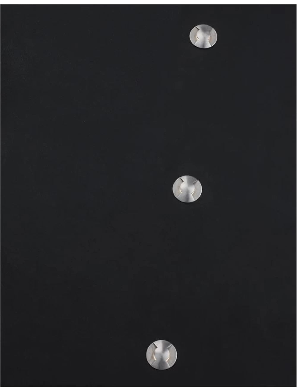 Spot incastrat pentru scari din Aluminiu Argintiu H9xL4.2cm IP67 1W 60lm 3000k BANG