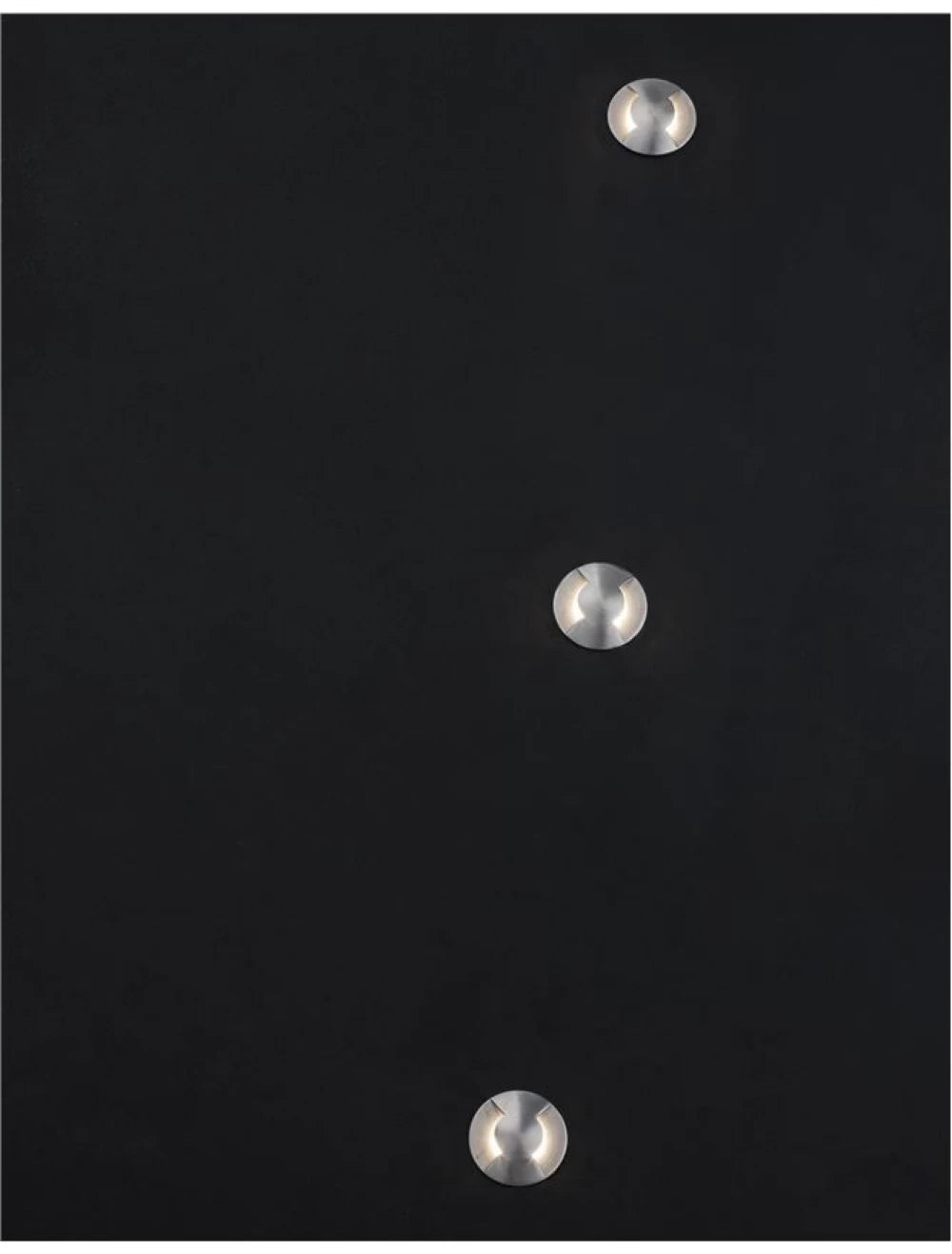 Spot incastrat pentru scari din Aluminiu Argintiu H9xL4.2cm IP67 1W 60lm 3000k BANG