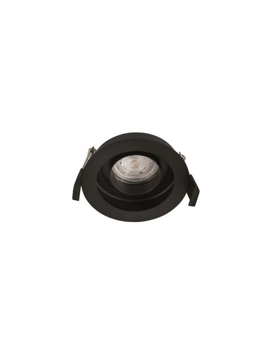 Spot incastrat din Aluminiu Negru H3.8xL10cm IP20 LED GU10 CEDI