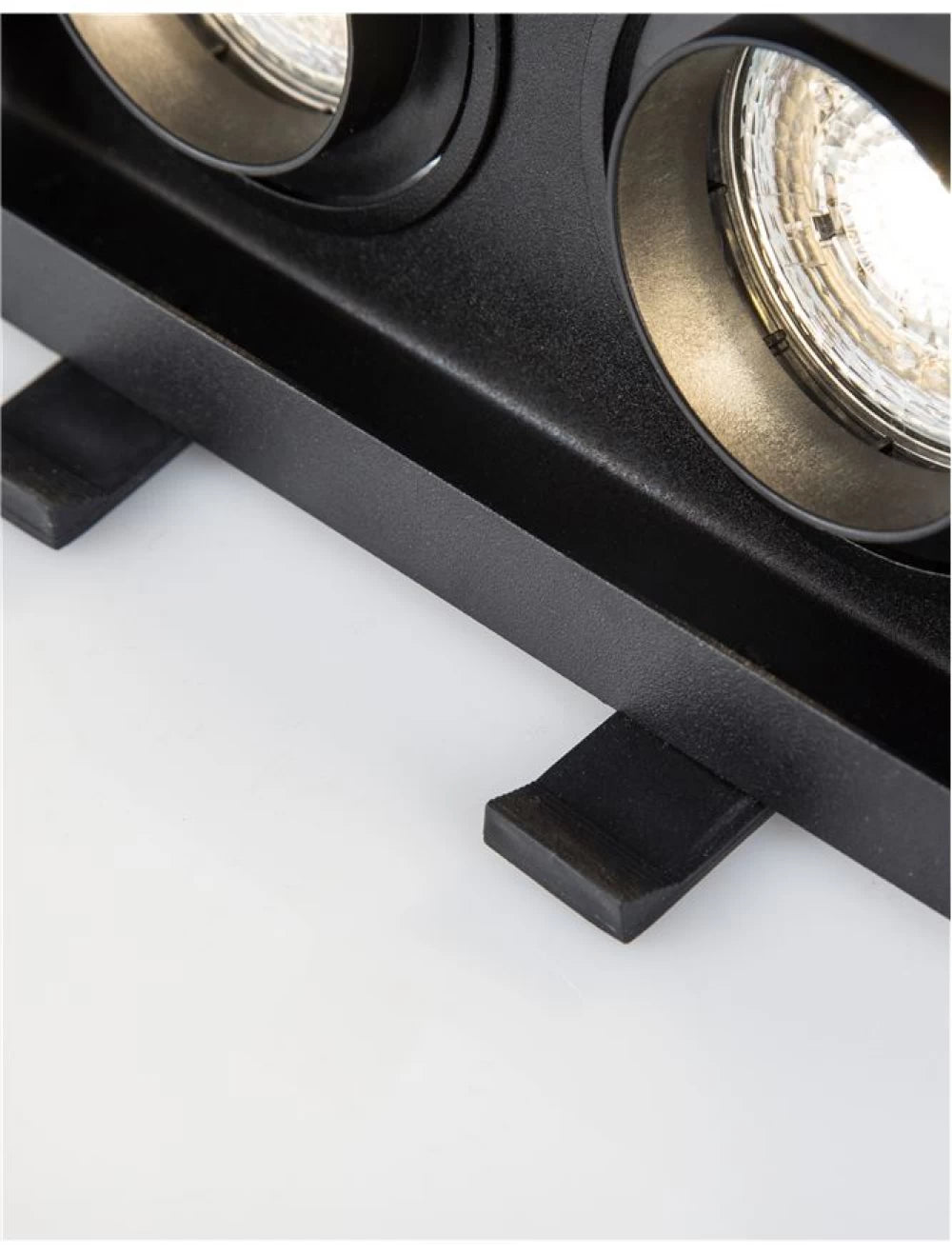 Spot incastrat din Aluminiu Negru H3.8xL18.3cm IP20 LED GU10 CEDI
