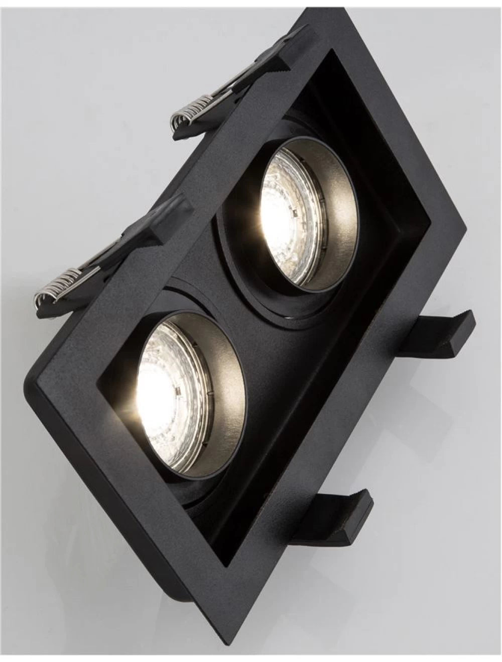 Spot incastrat din Aluminiu Negru H3.8xL18.3cm IP20 LED GU10 CEDI