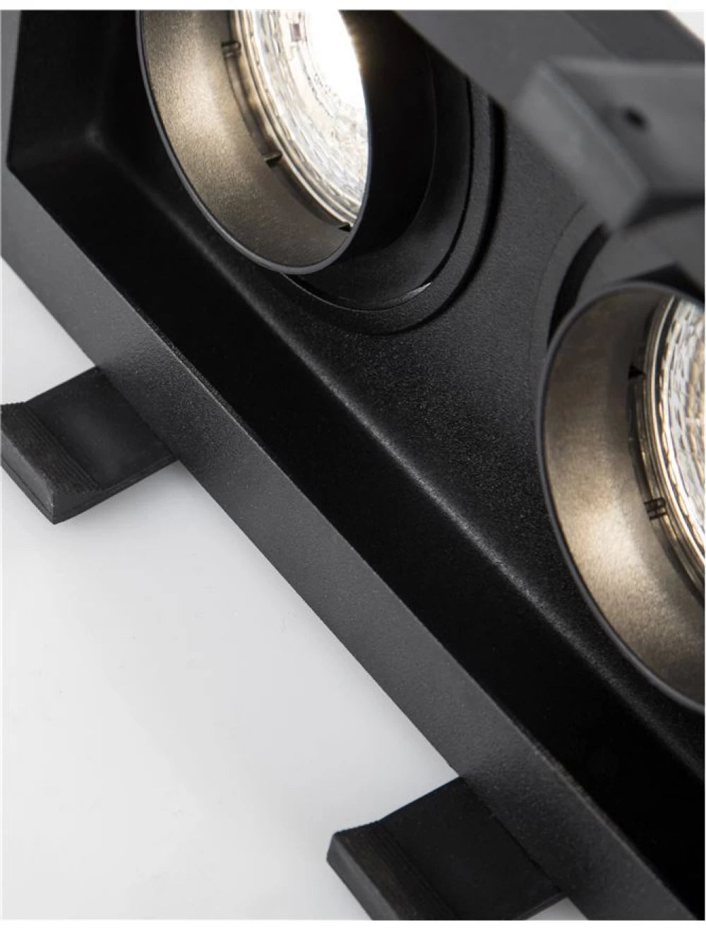 Spot incastrat din Aluminiu Negru H3.8xL18.3cm IP20 LED GU10 CEDI