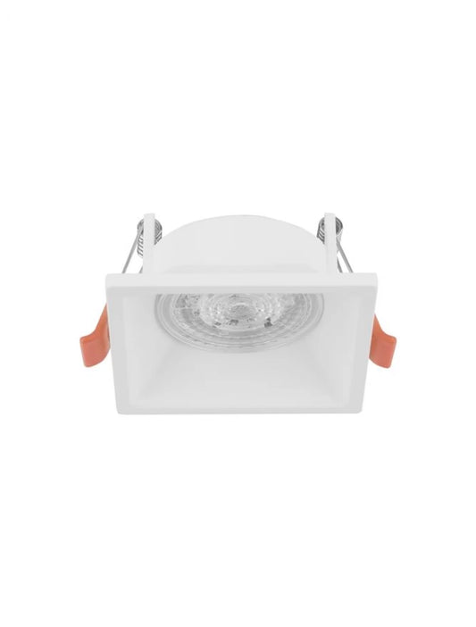 Spot incastrat din Aluminiu Alb H4.5xL7.5cm IP20 LED GU10 STAF