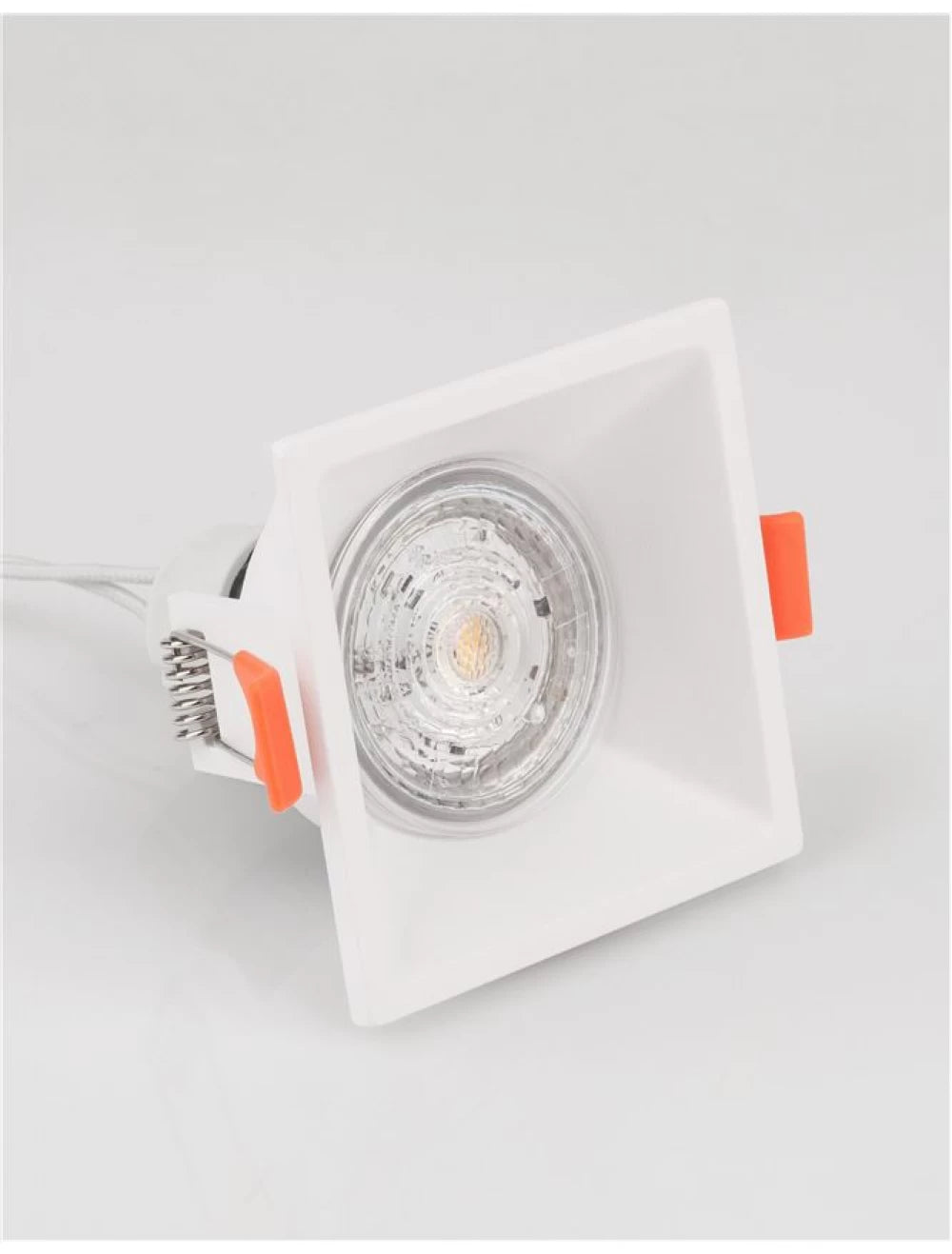 Spot incastrat din Aluminiu Alb H4.5xL7.5cm IP20 LED GU10 STAF