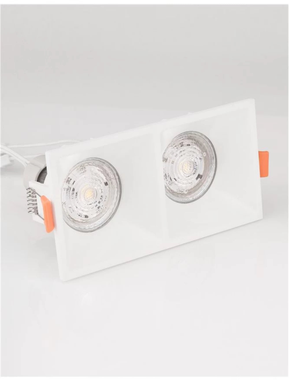 Spot incastrat din Aluminiu Alb H4.5xL15cm IP20 LED GU10 STAF
