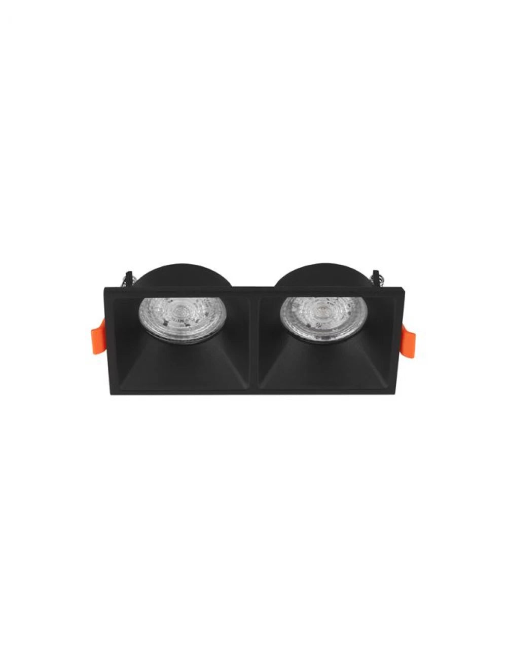 Spot incastrat din Aluminiu Negru H4.5xL15cm IP20 LED GU10 STAF