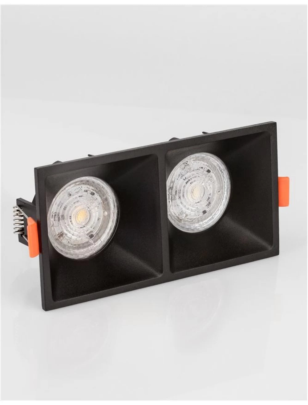 Spot incastrat din Aluminiu Negru H4.5xL15cm IP20 LED GU10 STAF