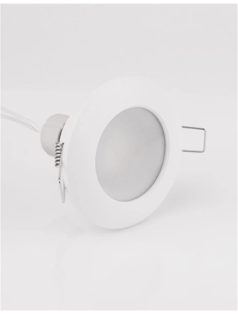 Spot incastrat din Aluminiu Alb H3.8xL9.3cm IP44 LED GU10 TEX
