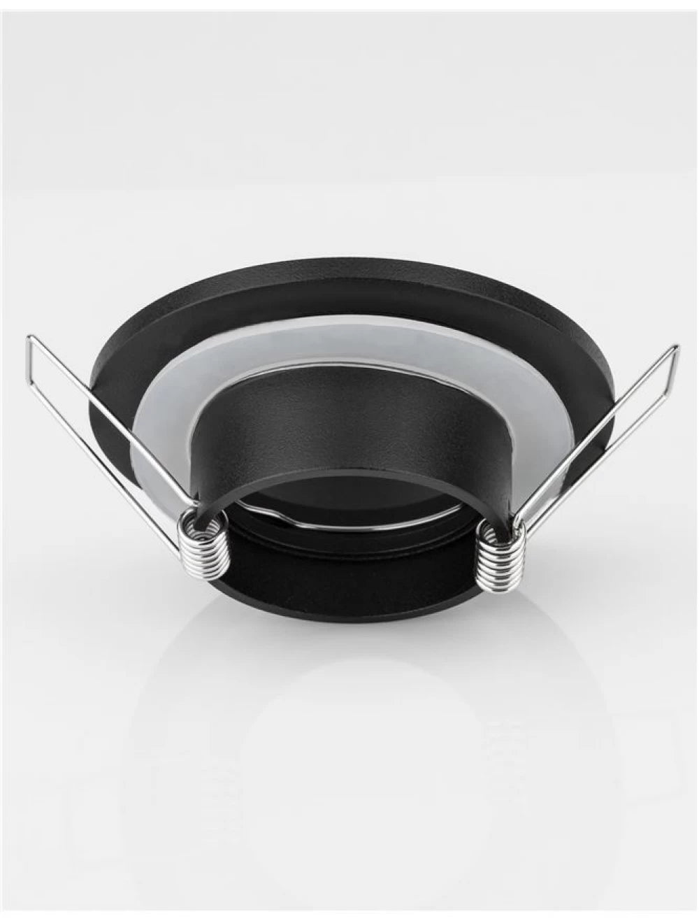 Spot incastrat din Aluminiu Negru H3.8xL9.3cm IP44 LED GU10 TEX