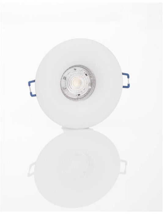Spot incastrat din Aluminiu Alb H2.5xL9.8cm IP20 LED GU10 REDO