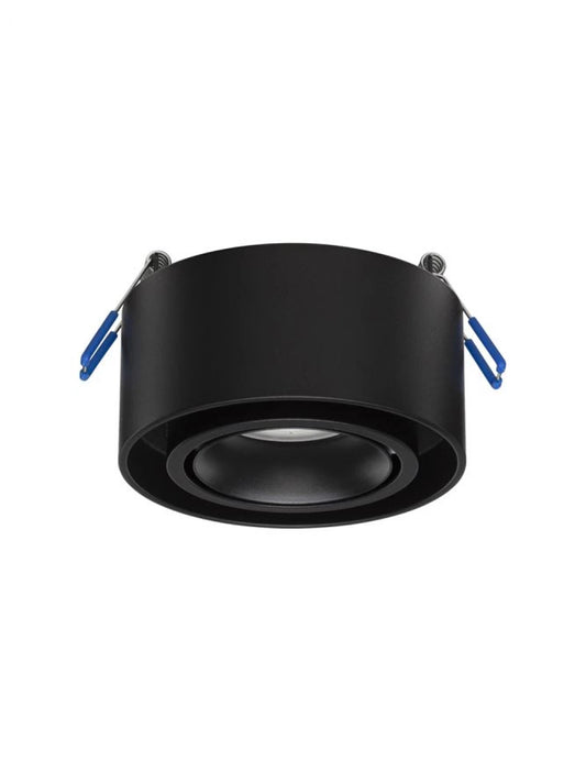 Spot incastrat din Aluminiu Negru H7.8xL9.6cm IP20 LED GU10 BROOK