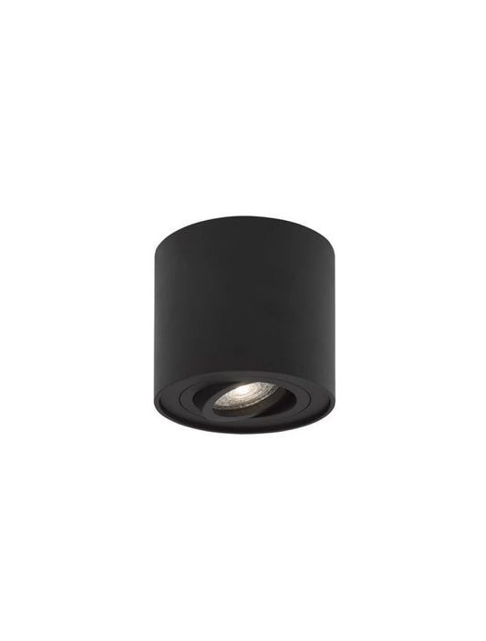 Spot aplicat din Aluminiu Negru H9xL8cm IP20 LED GU10 GOZZANO