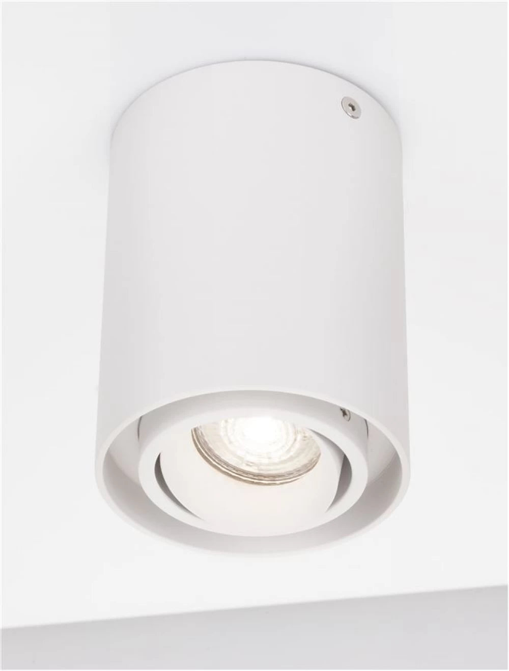 Spot aplicat din Aluminiu Alb H12.5xL9.6cm IP20 LED GU10 ULTY