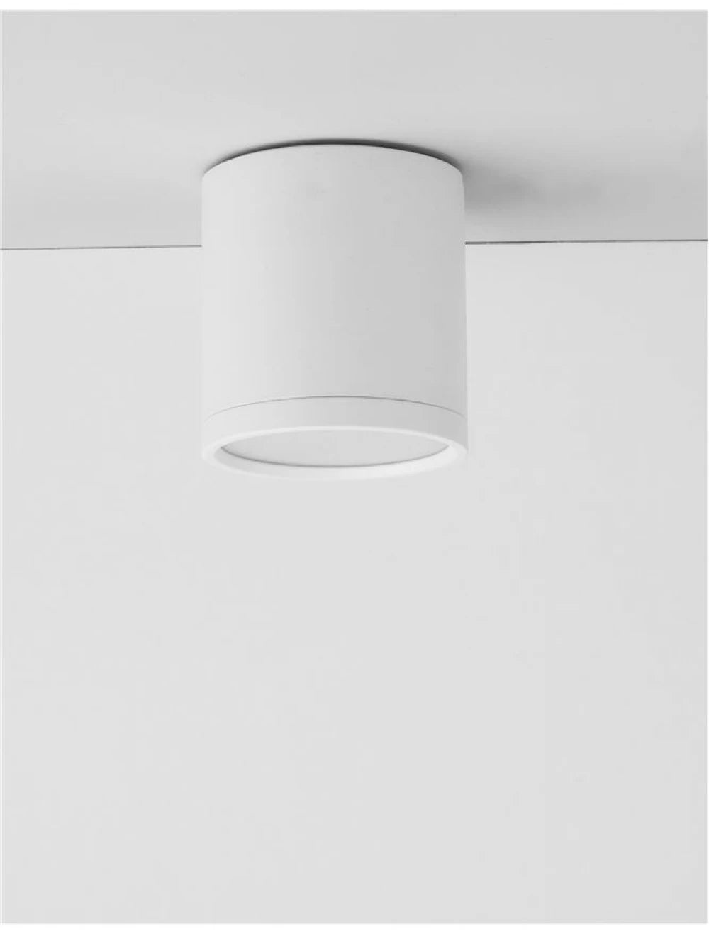 Spot aplicat din Aluminiu Alb H7.5xL7cm IP20 7W 570lm 4000k GARF