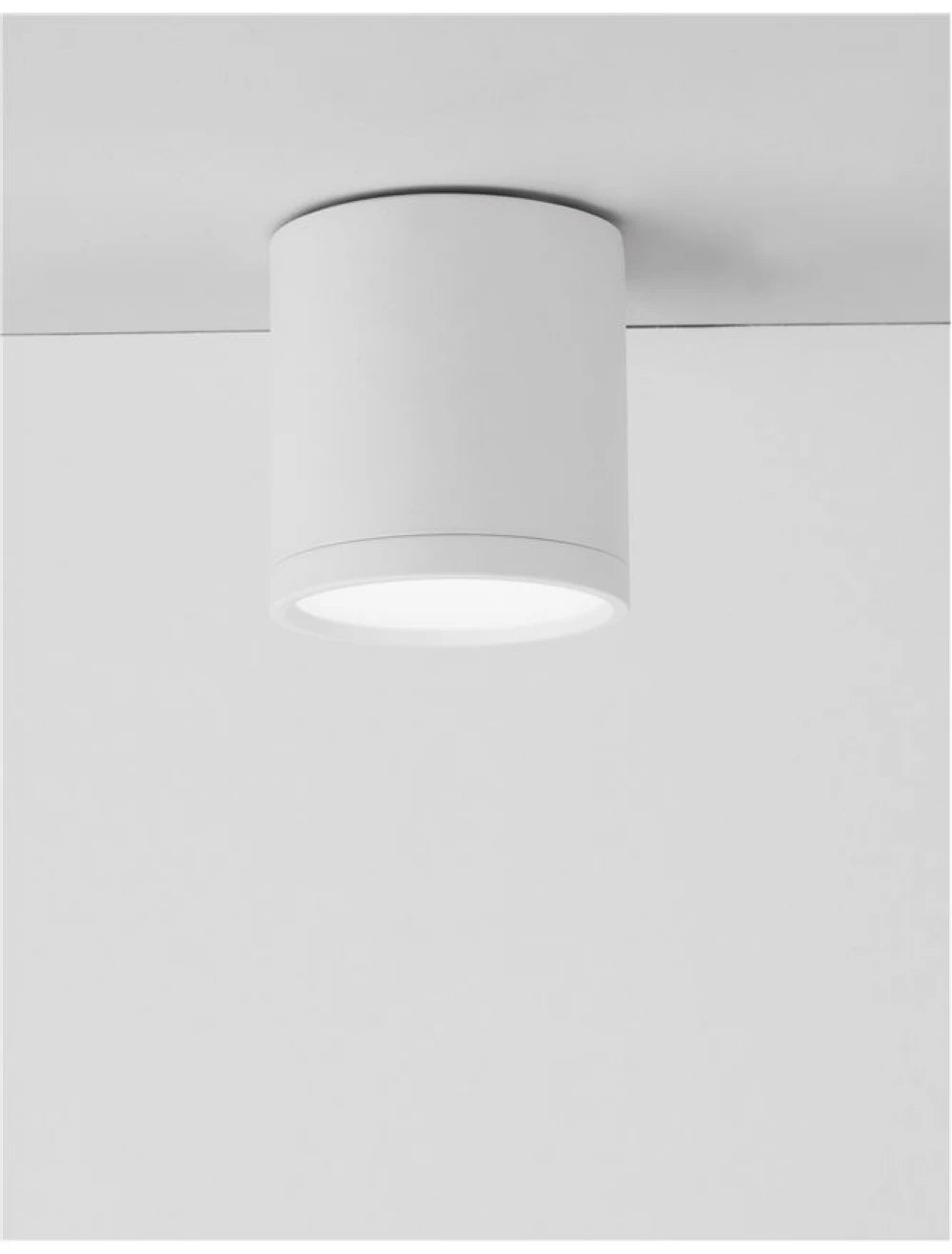 Spot aplicat din Aluminiu Alb H7.5xL7cm IP20 7W 570lm 4000k GARF