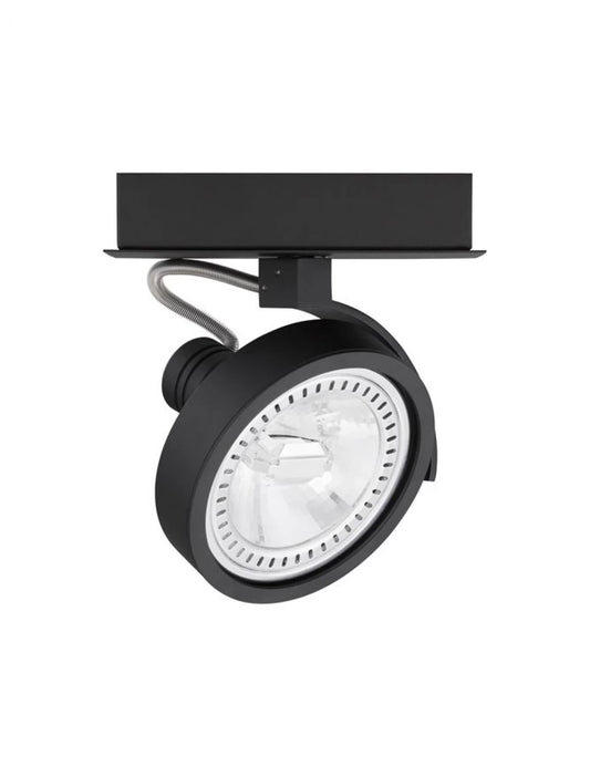 Spot aplicat din Aluminiu Negru H19xL14.5cm IP20 LED AR111 THOMAS