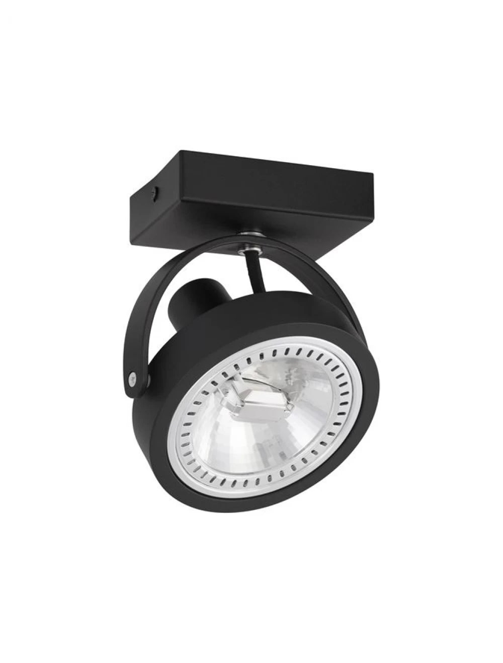Spot aplicat din Aluminiu Negru H17xL13.6cm IP20 LED AR111 THOMAS