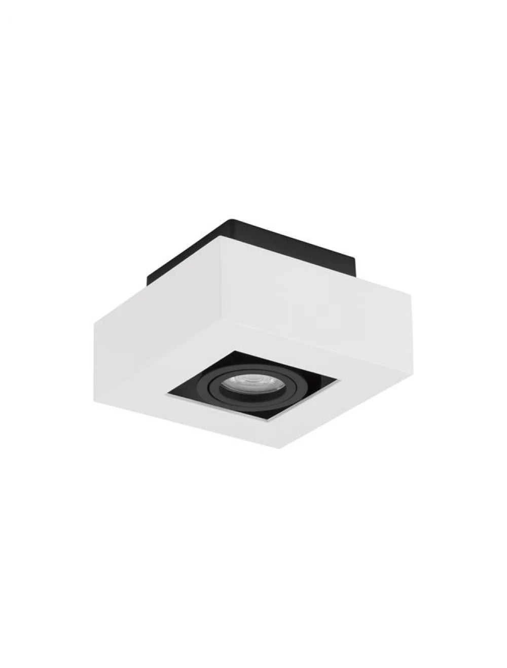 Spot aplicat din Aluminiu Alb H8.6xL14.5cm IP20 LED GU10 ROBIN