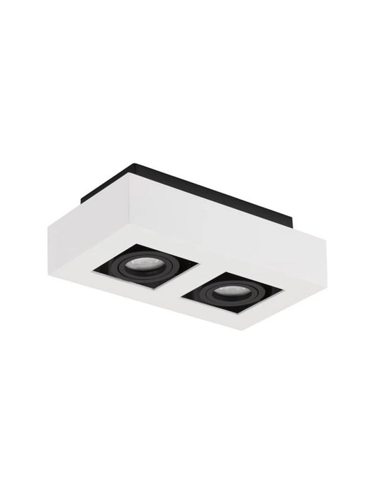 Spot aplicat din Aluminiu Alb H8.6xL25cm IP20 LED GU10 ROBIN