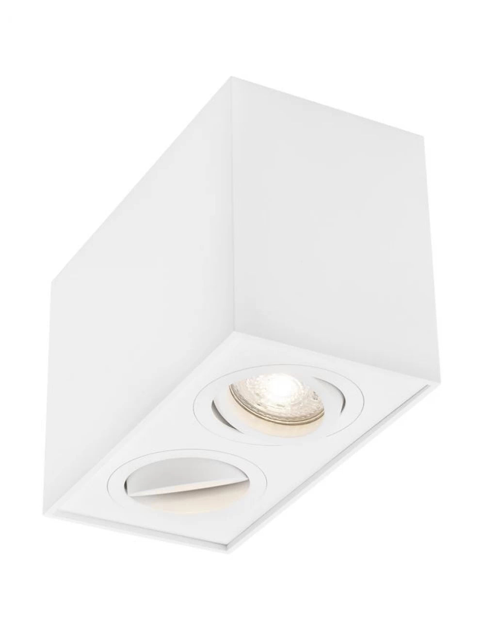Spot aplicat din Aluminiu Alb H9xL16cm IP20 LED GU10 RENDE