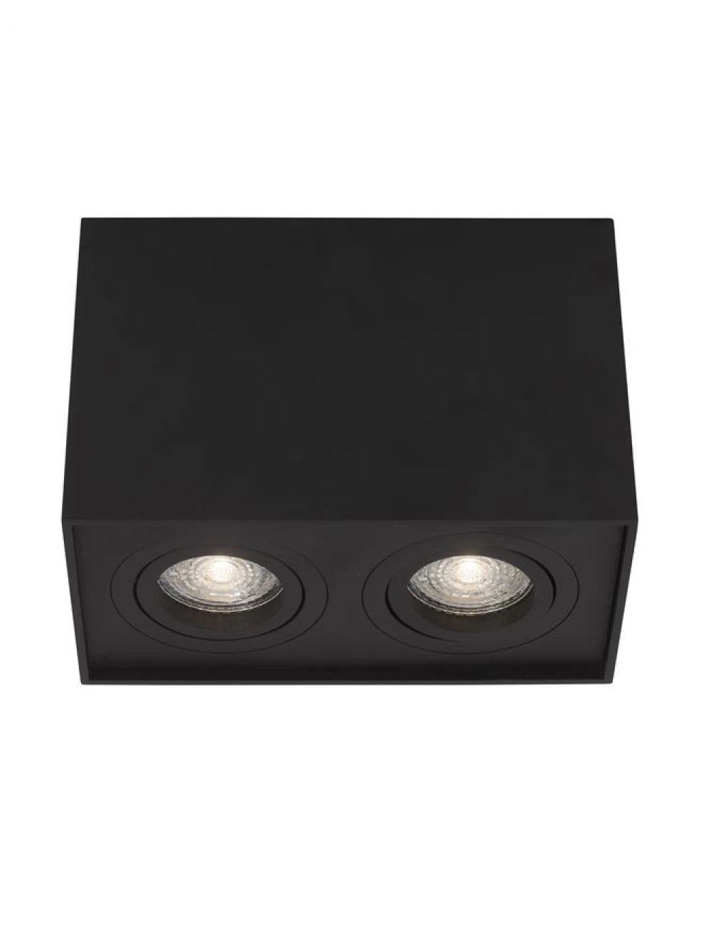 Spot aplicat din Aluminiu Negru H12.5xL18cm IP20 LED GU10 RENDE