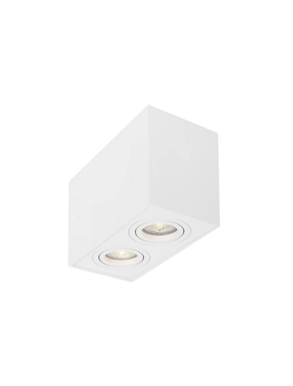 Spot aplicat din Aluminiu Alb H12.5xL18cm IP20 LED GU10 RENDE