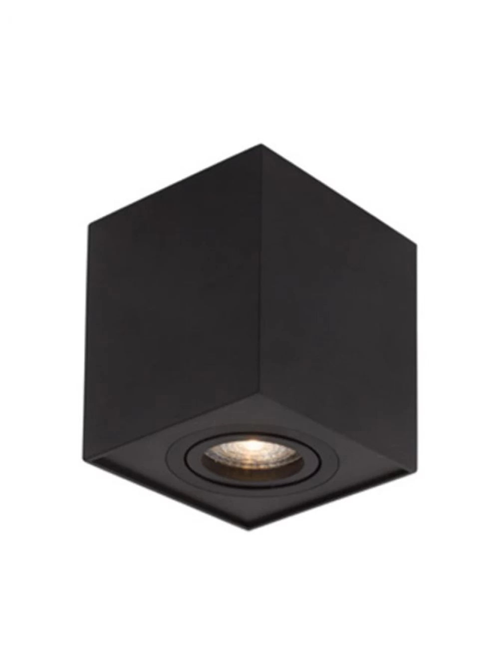 Spot aplicat din Aluminiu Negru H9xL8cm IP20 LED GU10 RENDE