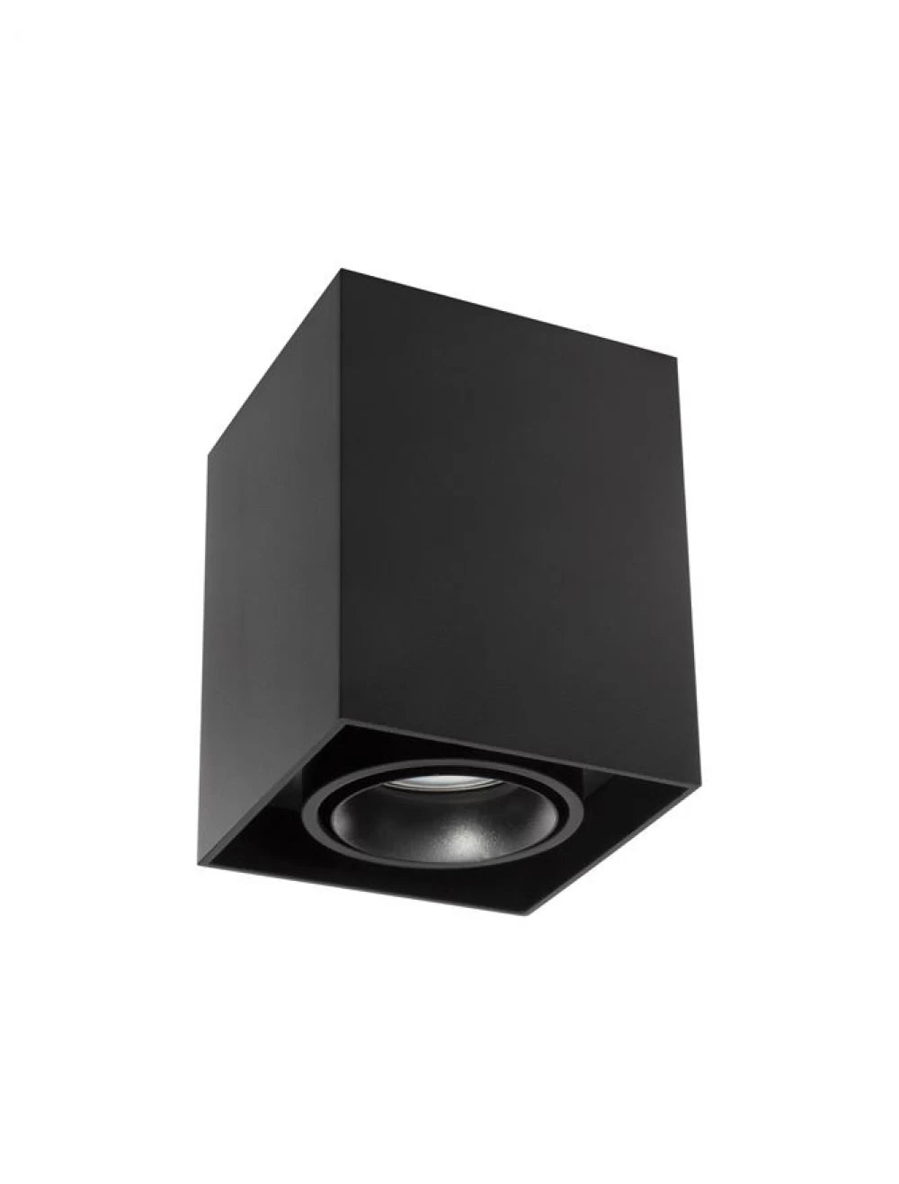 Spot aplicat din Aluminiu Negru H12.5xL9.6cm IP20 LED GU10 RENDE