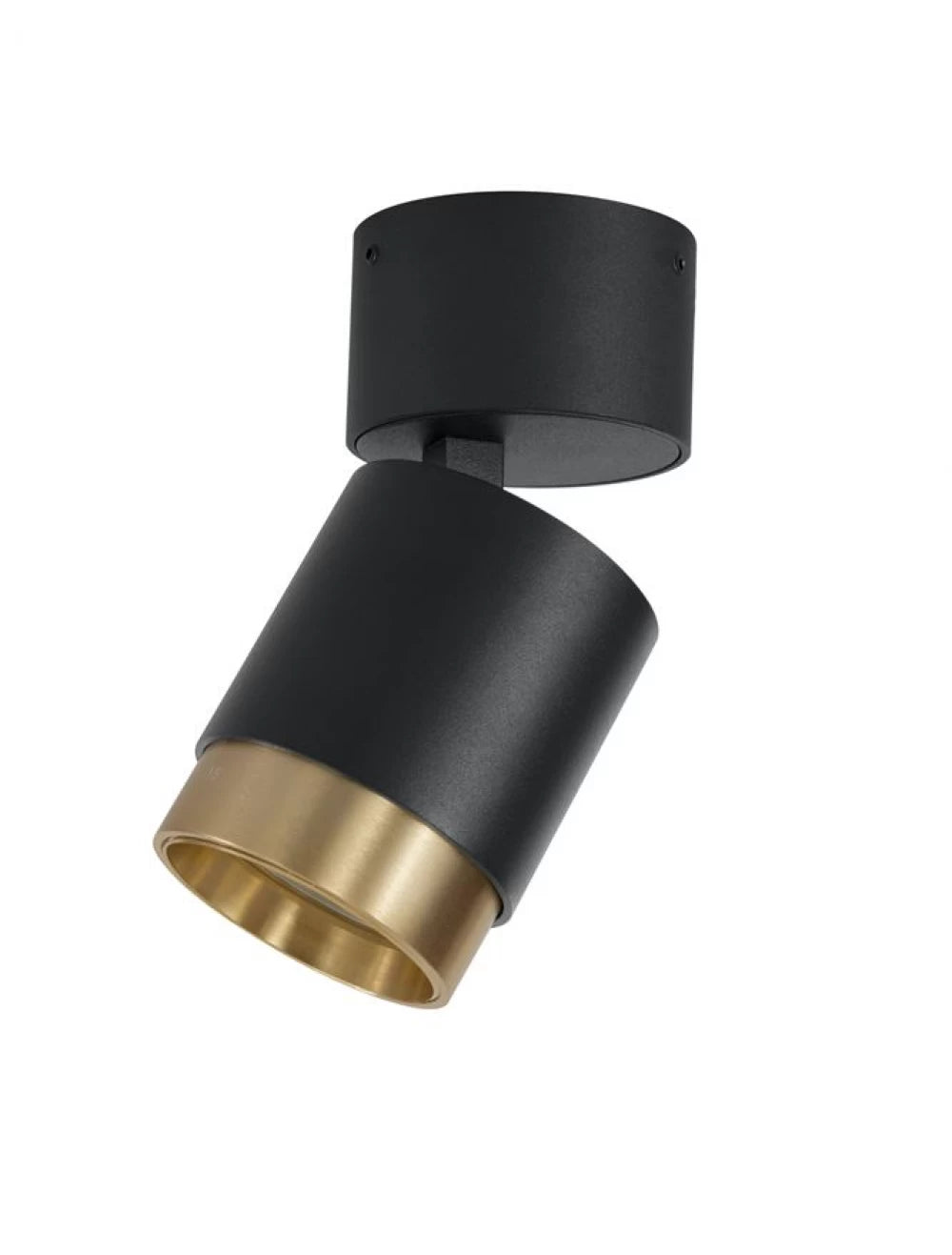 Spot aplicat din Aluminiu Negru/Auriu H11xL5.5cm IP20 5W 400lm 3000k SPECTRE