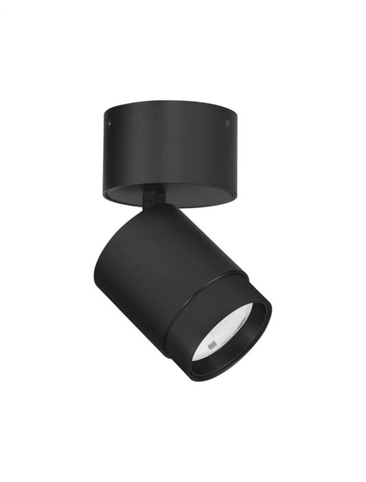 Spot aplicat din Aluminiu Negru H11xL5.5cm IP20 5W 400lm 3000k SPECTRE