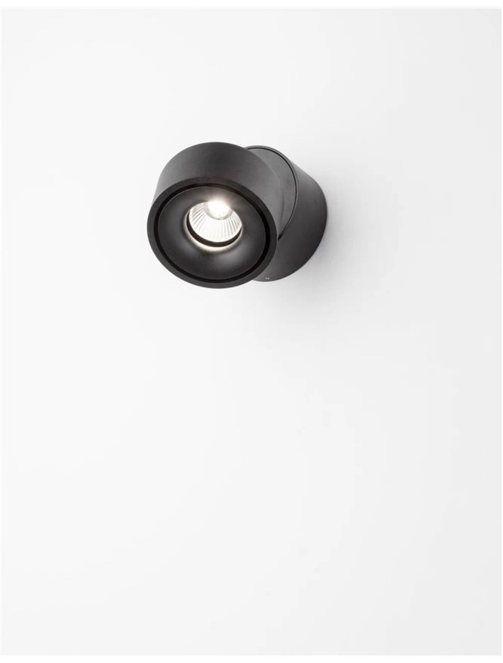 Spot aplicat din Aluminiu Negru H10.3xL10cm IP20 13W 1140lm 3000k UNIVERSAL