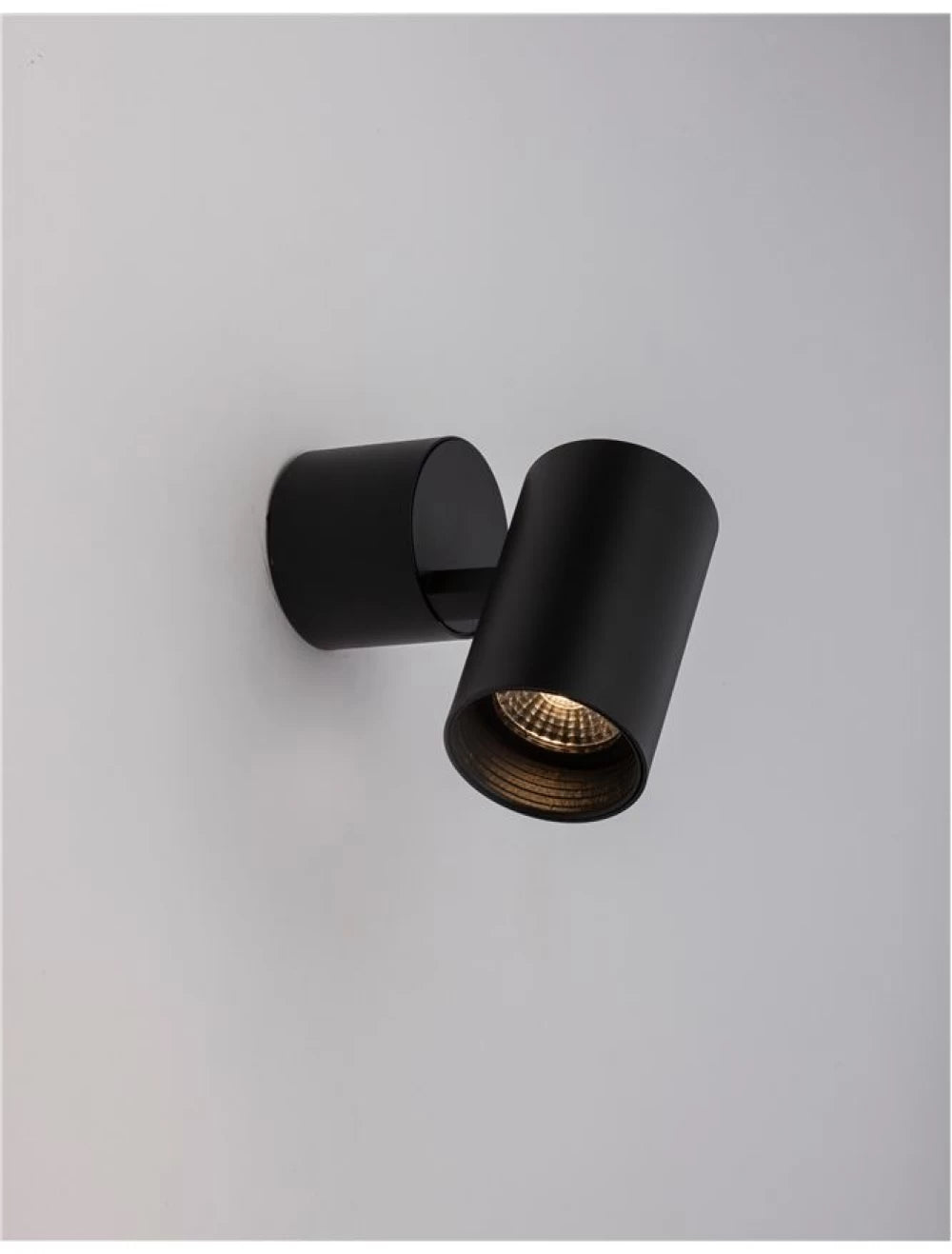 Spot aplicat din Aluminiu Negru H17xL6.3cm IP20 10W 892lm 3000k MINIAIR