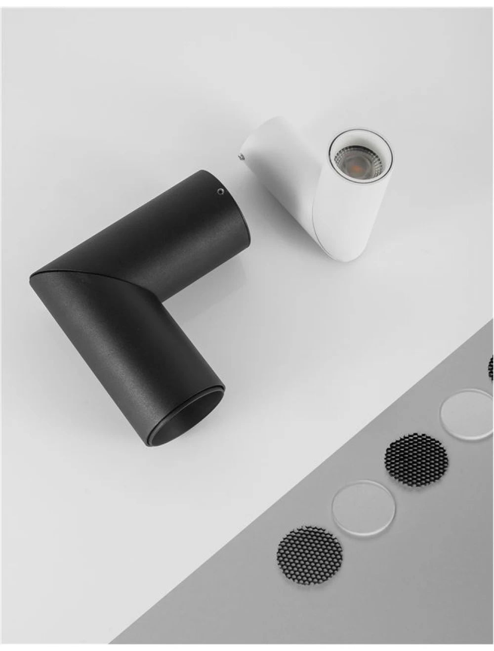 Spot aplicat din Aluminiu Negru H19.6xL5.8cm IP20 GU10 BOSTON