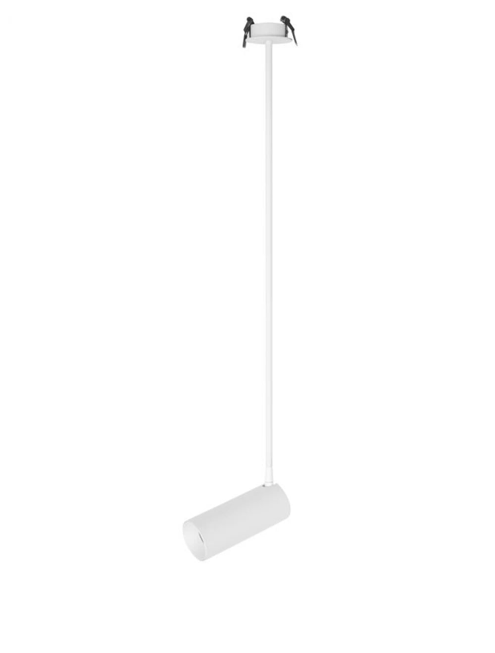 Spot incastrat din Aluminiu Alb H85xL6cm IP20 LED GU10 BRANDO