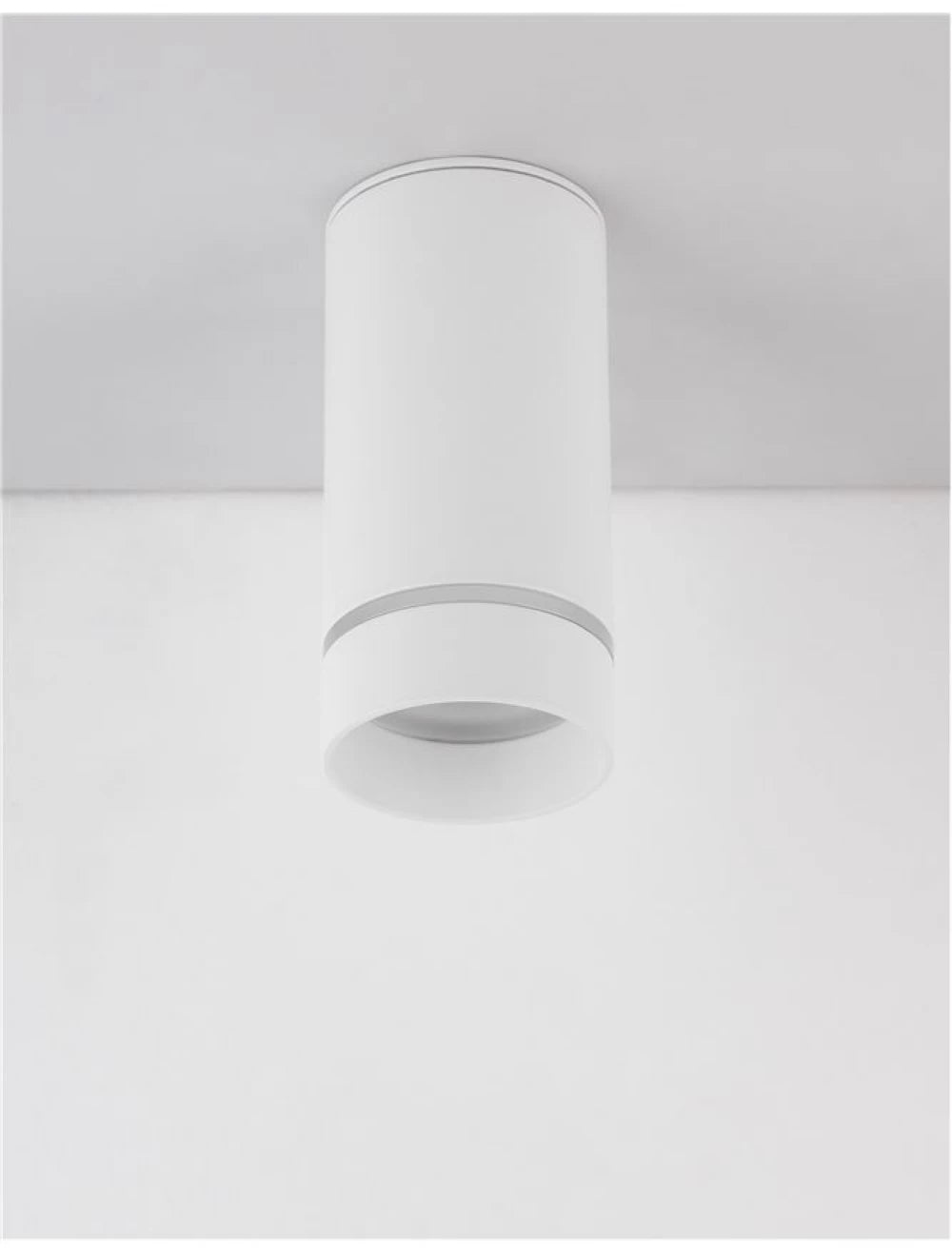 Spot aplicat din Aluminiu Alb H12.5xL6cm IP20 LED GU10 ESCA