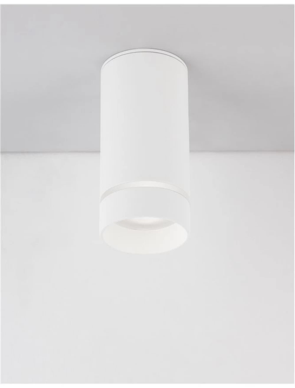 Spot aplicat din Aluminiu Alb H12.5xL6cm IP20 LED GU10 ESCA