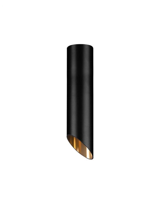 Spot aplicat din Aluminiu Negru H30xL6cm IP20 LED GU10 OSLO