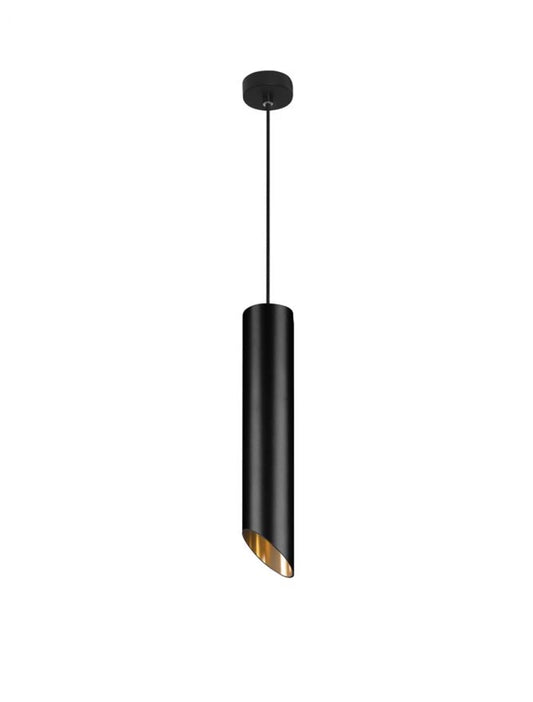 Pendul din Aluminiu Negru H150xL6cm IP20 LED GU10 PERO