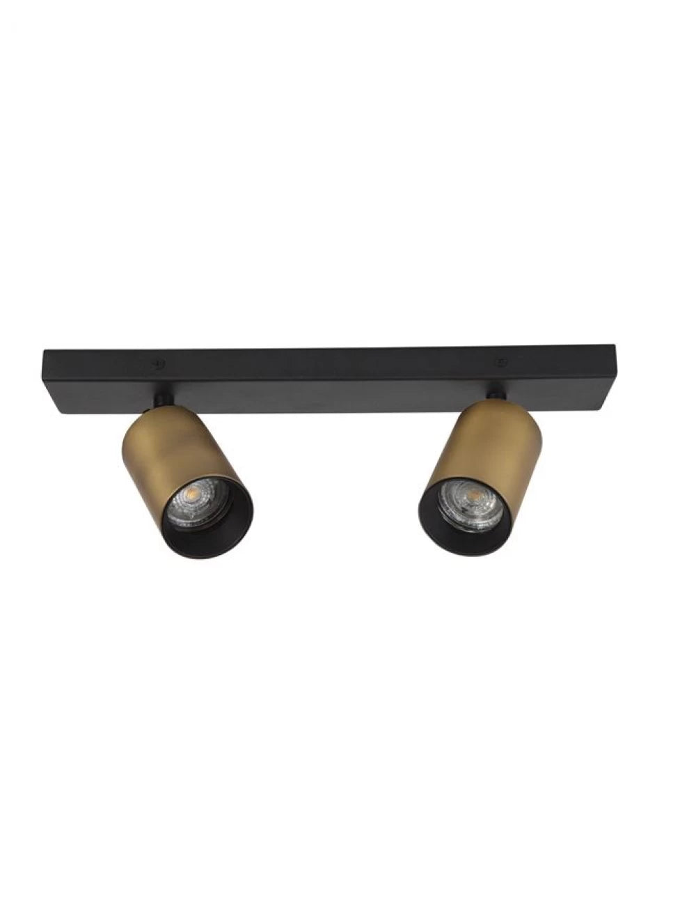 Spot aplicat din Aluminiu Negru/Auriu H12.7xL27cm IP20 LED GU10 INUS