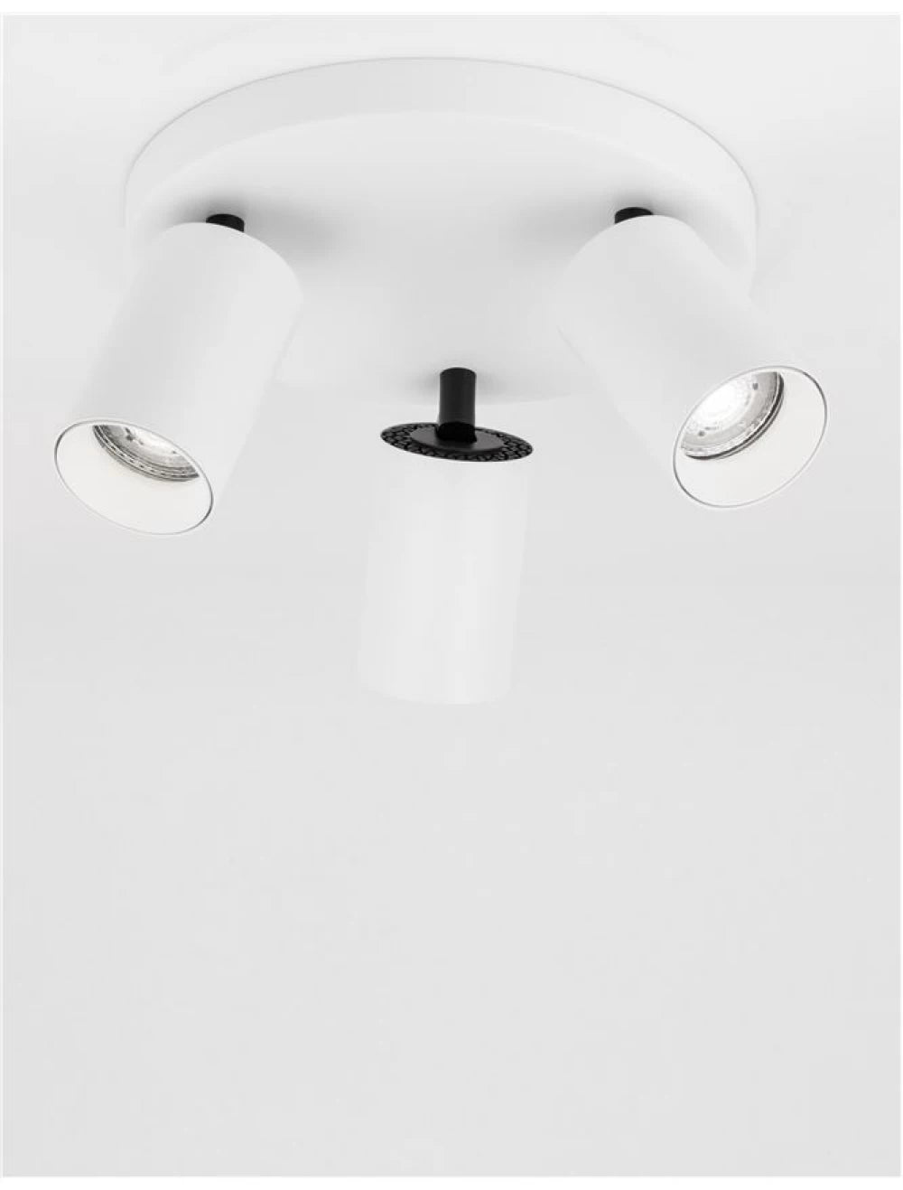 Spot aplicat din Aluminiu Alb H12.7xL22cm IP20 LED GU10 TOD