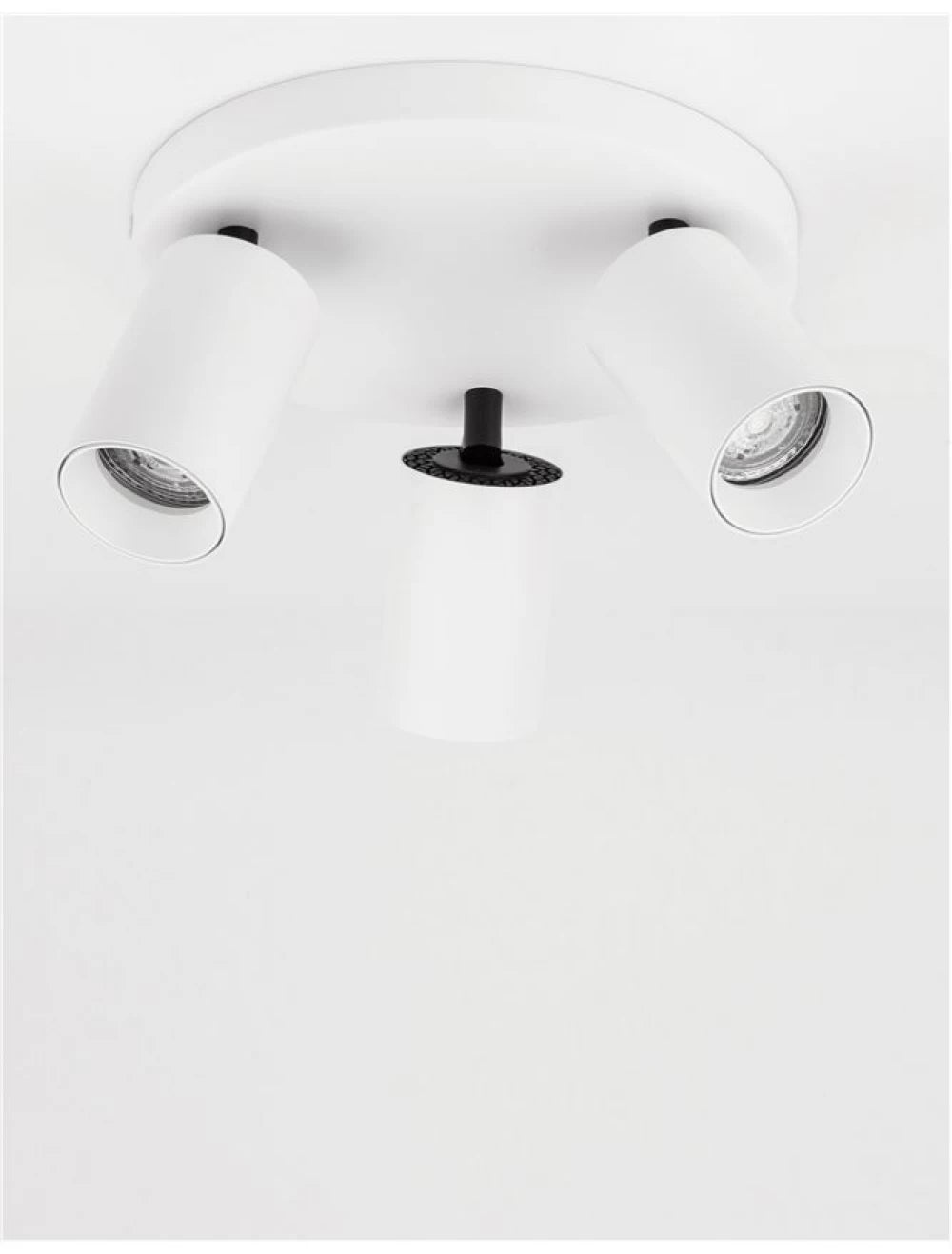 Spot aplicat din Aluminiu Alb H12.7xL22cm IP20 LED GU10 TOD