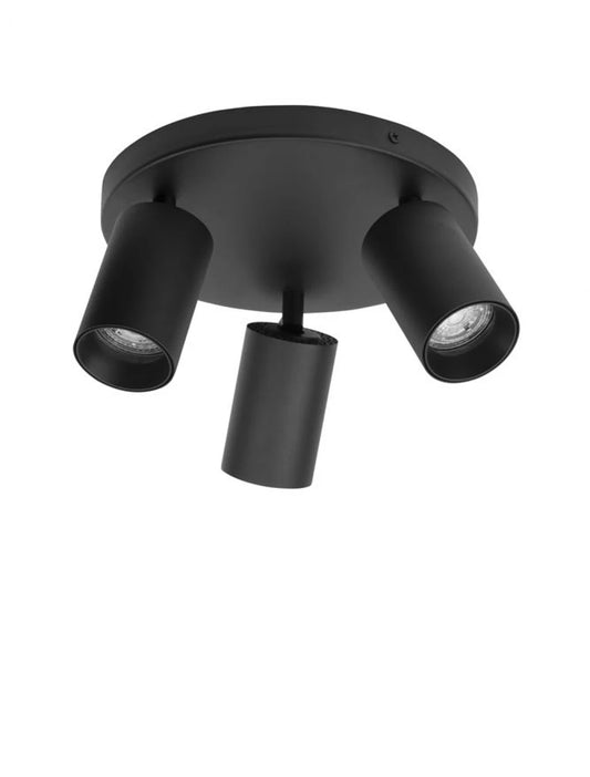 Spot aplicat din Aluminiu Negru H12.7xL22cm IP20 LED GU10 TOD