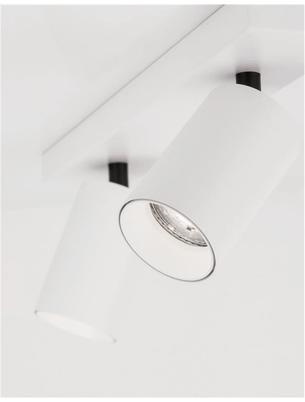 Spot aplicat din Aluminiu Alb H12.7xL35cm IP20 LED GU10 TOD