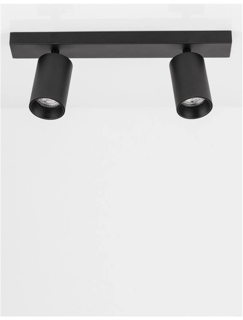 Spot aplicat din Aluminiu Negru H12.7xL35cm IP20 LED GU10 TOD
