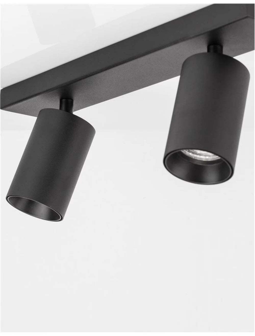 Spot aplicat din Aluminiu Negru H12.7xL35cm IP20 LED GU10 TOD
