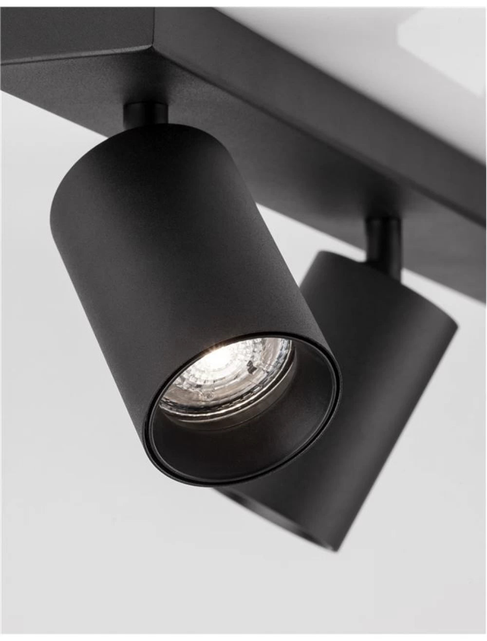 Spot aplicat din Aluminiu Negru H12.7xL55cm IP20 LED GU10 TOD