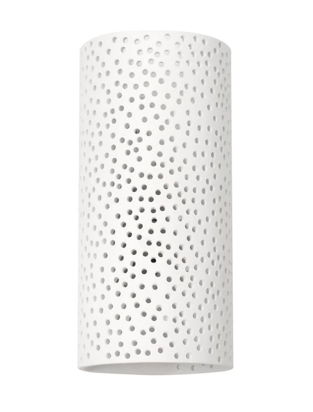 Aplica perete perforata din Gips Alb H24xL11.5cm LED G9 SANDRO