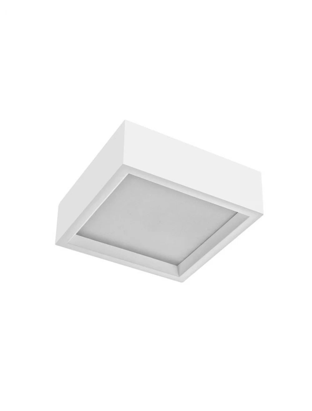 Plafoniera din Gips Alb H8.5xL25cm IP20 LED E27 BELINA