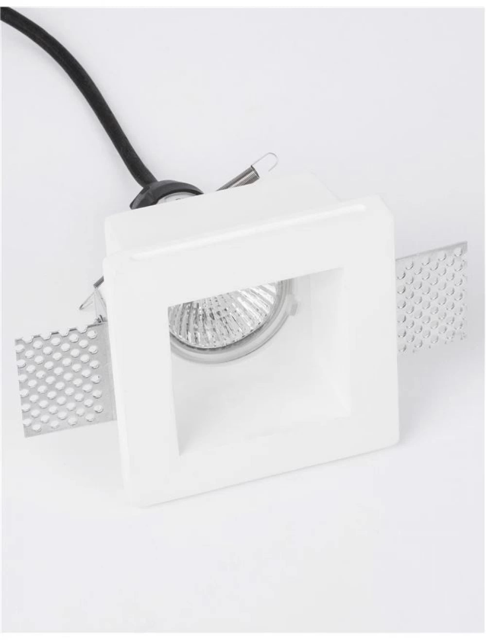 Spot incastrat din Gips Alb H5xL9.5cm IP20 LED GU10 TOBIA